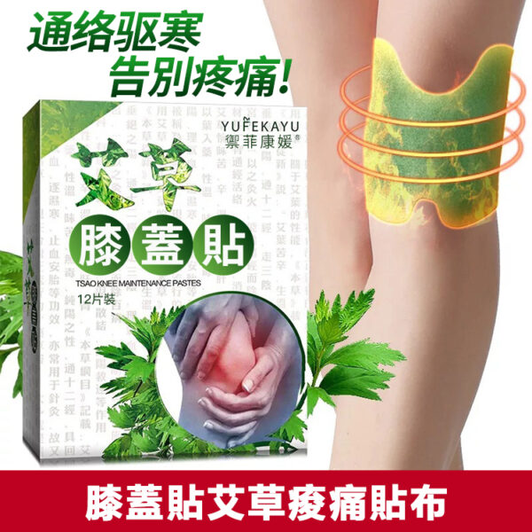 禦菲康媛膝蓋艾草貼