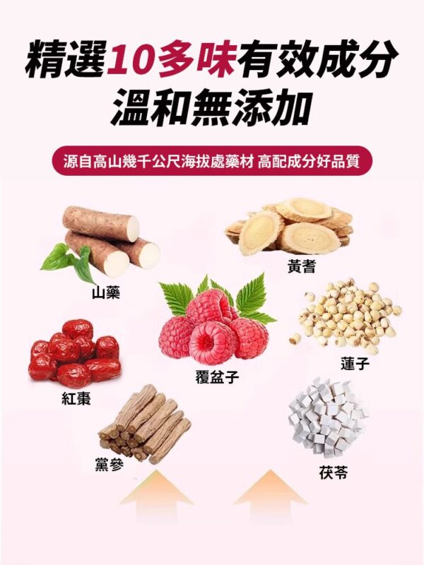 覆盆子黨參黃耆片：圖片 5
