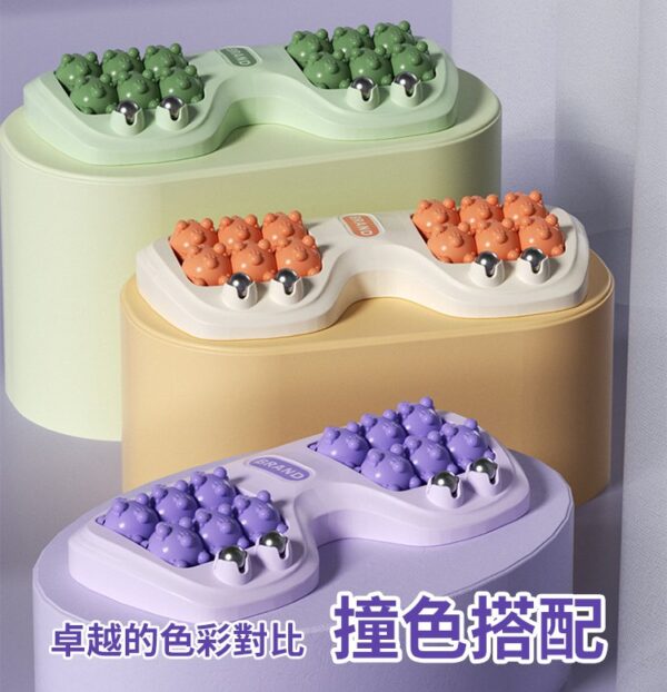 穴位磁療滾輪腳底按摩器：圖片 4